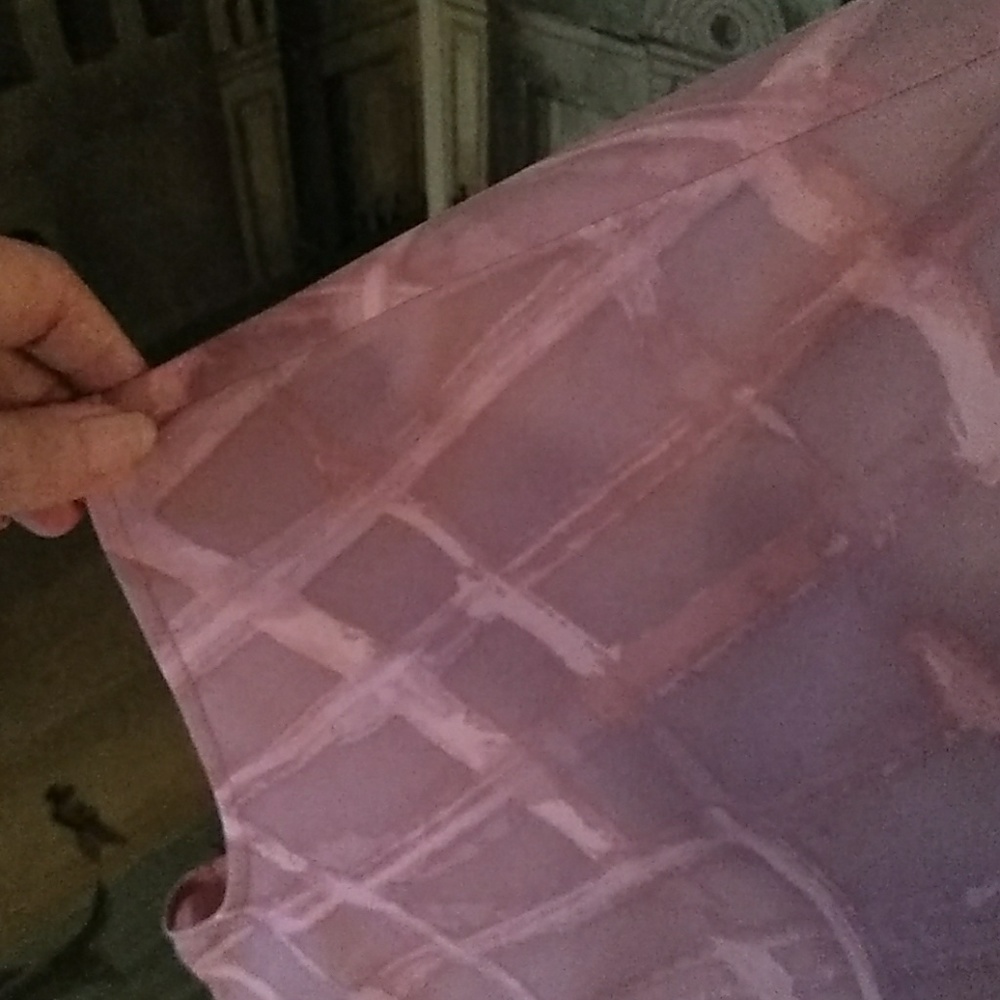 Pink/Tan Blouse - Picture 4 of 4
